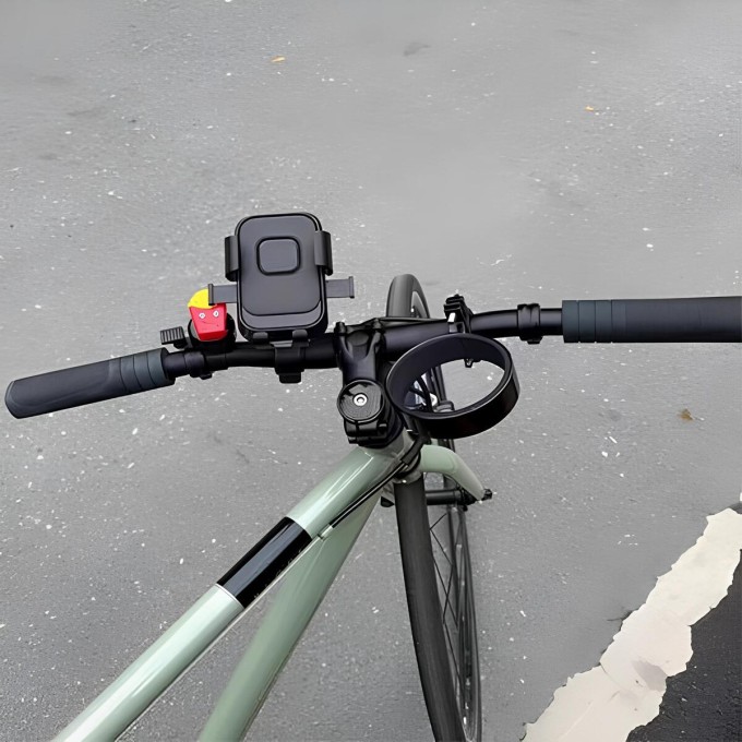 Držiak na mobilný telefón pre elektrokolobežky, bicykle a motocykle Držiak na mobilný telefón pre elektrokolobežky, bicykle a motocykle